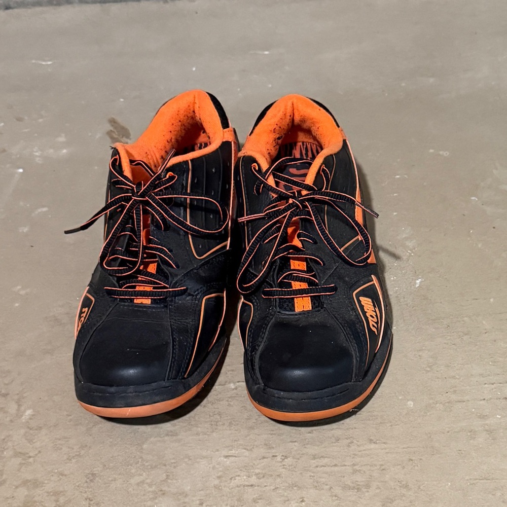 Black and Orange bowling Shoes